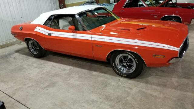 1971 Dodge Challenger Sunkist Orange 1970 Dodge Challenger