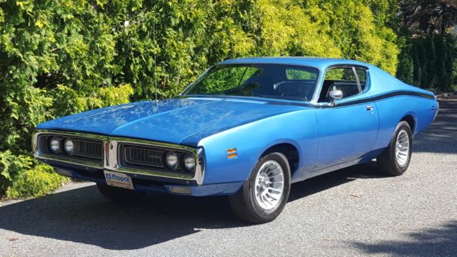 1971 DODGE CHARGER 1 OWNER FRESH BARE METAL RESTO B5 BLUE ORIG BIG BLOCK CAR WOW 1971 Dodge Charger