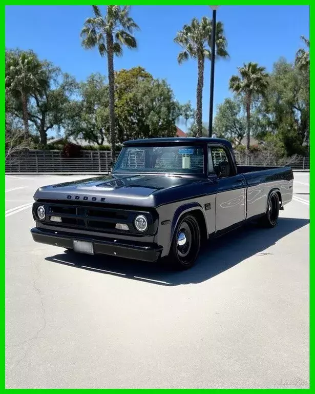 1971 Dodge D100 Original Rebuilt 318 727 Tranny 500Mi Since Restore 1971 Dodge D100 Sweptline (Fully Restored)