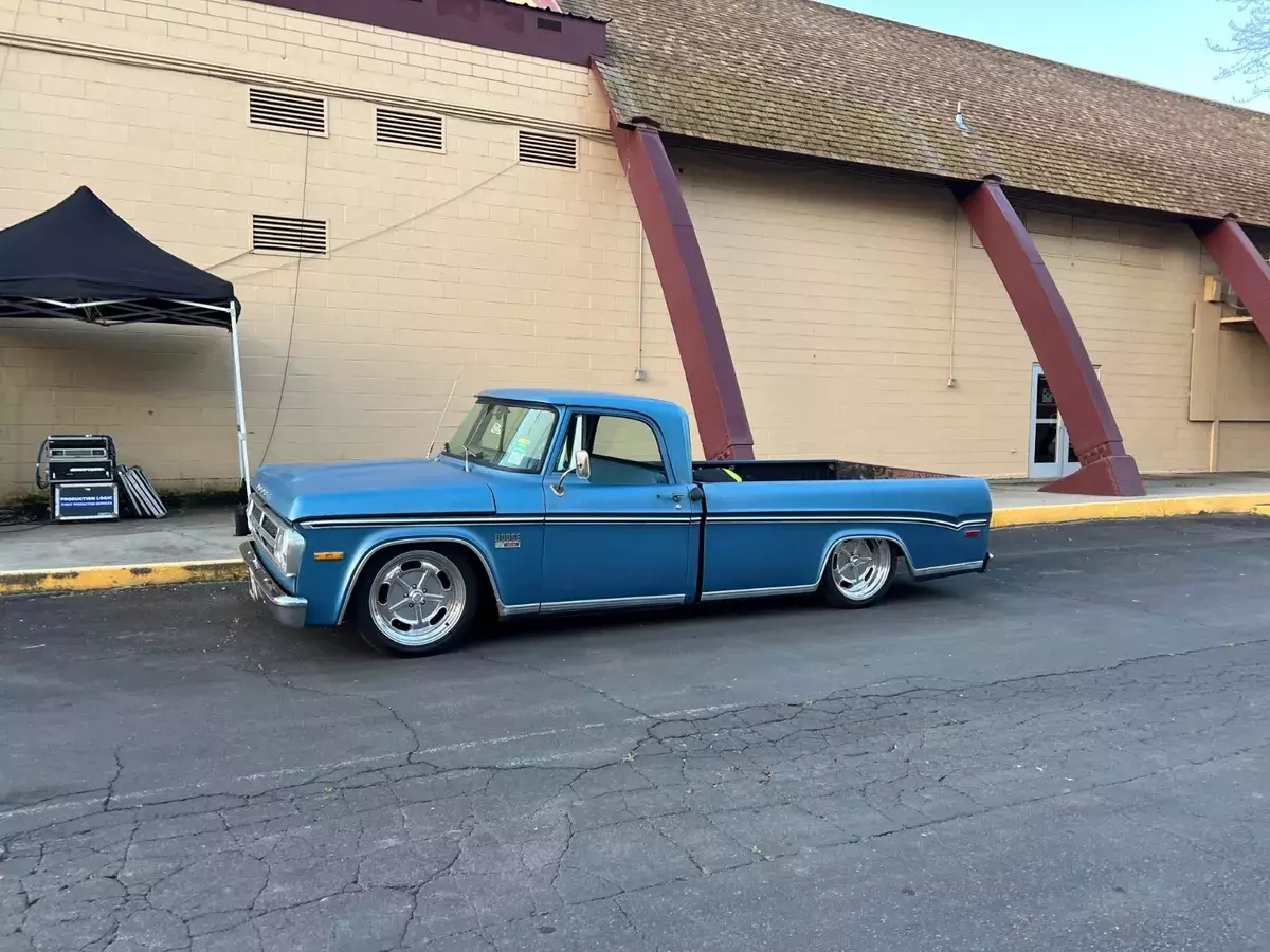 1971 dodge D100 Sweptline QA1 IFS air bag 440 fuel injected 1971 Dodge Other Pickups