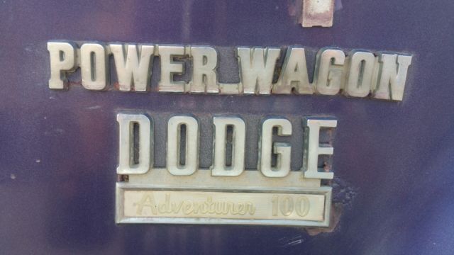 1971 Dodge Power Wagon Adventurer - photo 11