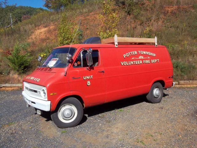 1971 Dodge Tradesman 300 Cargo Van, 25,000 miles, original paint, Drive home 1971 Dodge B300 Van Tradesman