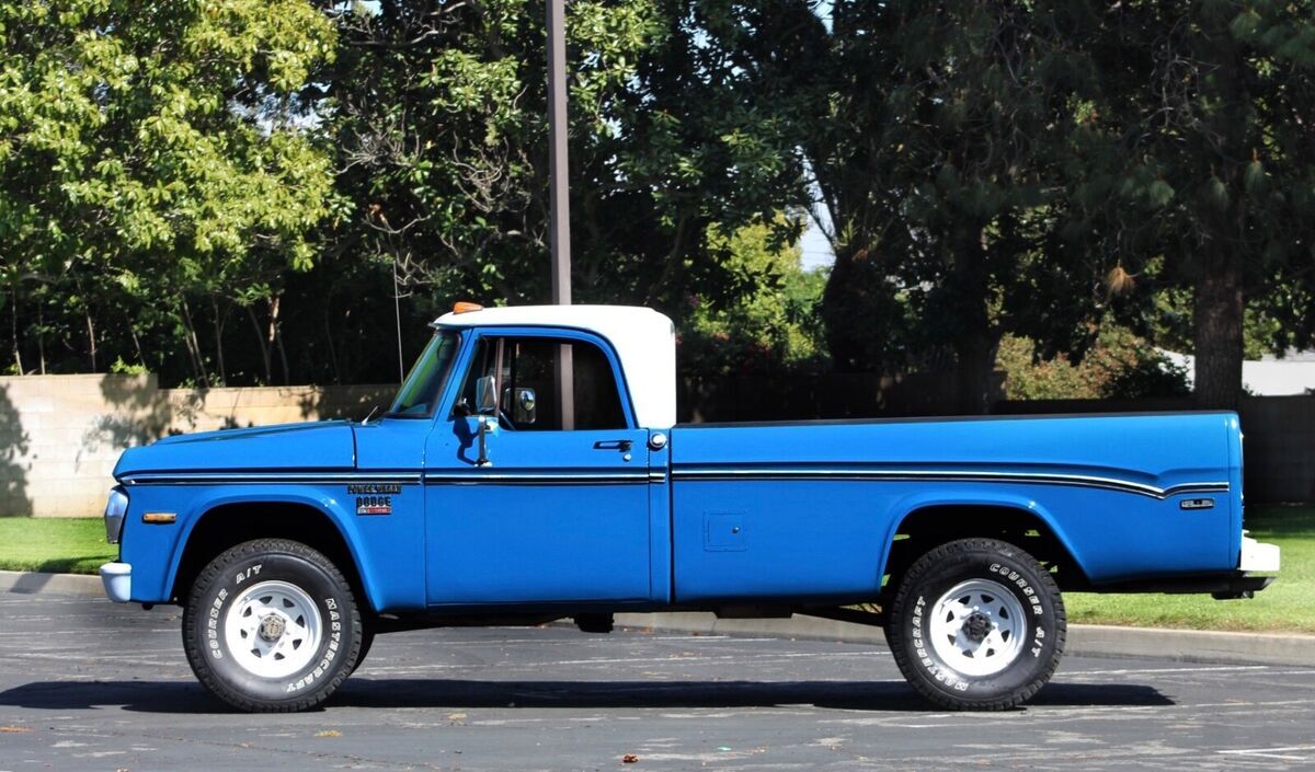 1971 Dodge Power Wagon W200 4X4 383 4 SPEED MANUAL - photo 10
