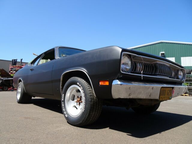 1971 Duster 340 Numbers Matching Engine Sassy Grass Hood Treatment Spoiler 1971 Plymouth Duster