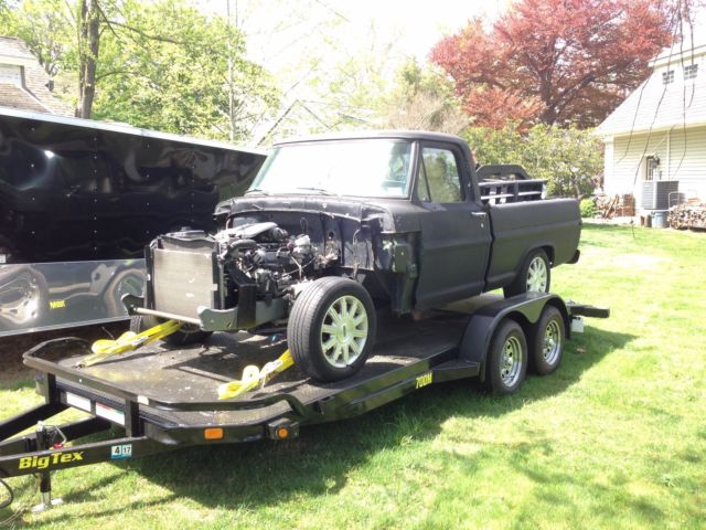 1971 f100 Project- 2006 Lincoln Drive Train 4.6L 1971 Ford F-100 Lincoln Town Car