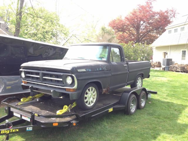1971 Ford F-100 Lincoln Town Car - photo 11