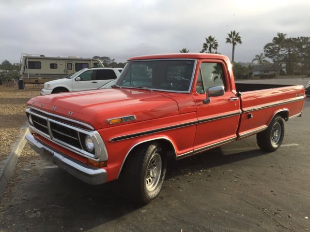1971 F250 2wd camper special 1971 Ford F-250 Camper Special