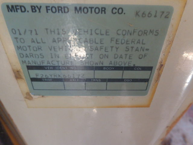 1971 Ford F-250 base - photo 12