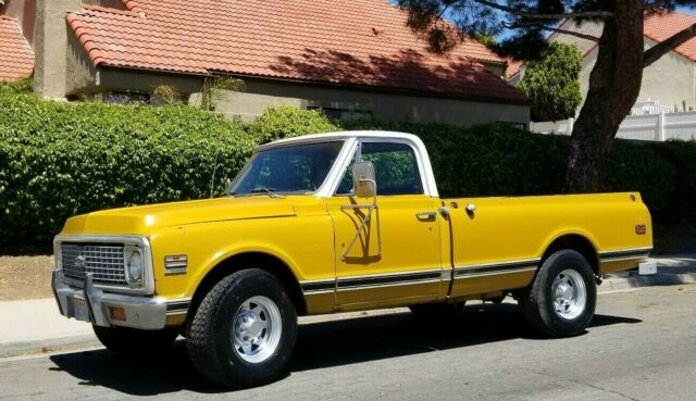 1971 FAMILY OWNED SINCE NEW CUSTOM CAMPER C20 PICKUP RUNS DRIVES 1971 Chevrolet C/K Pickup 2500 C20 PICKUP, C-10