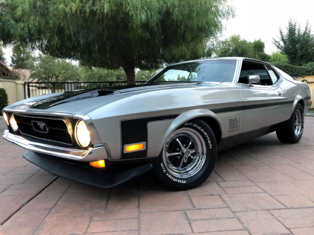 1971 FASTBACK MACH 1 CLONE/ V8 429/ PS/ PB/ AC/ SEE VIDEO/ 1971 Ford Mustang Mach 1