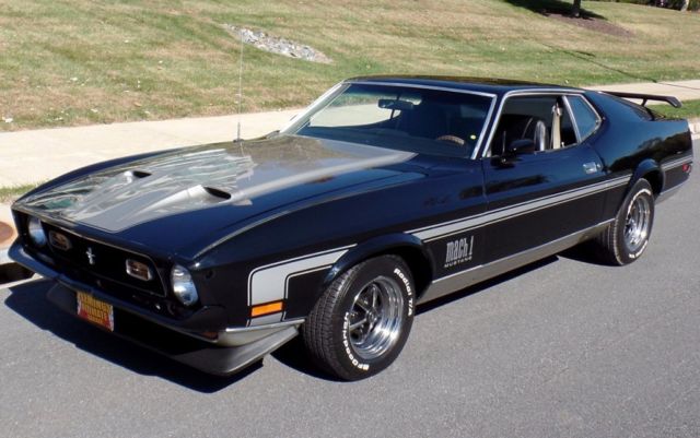 1971 Fastback Used Automatic 1971 Ford Mustang Fastback