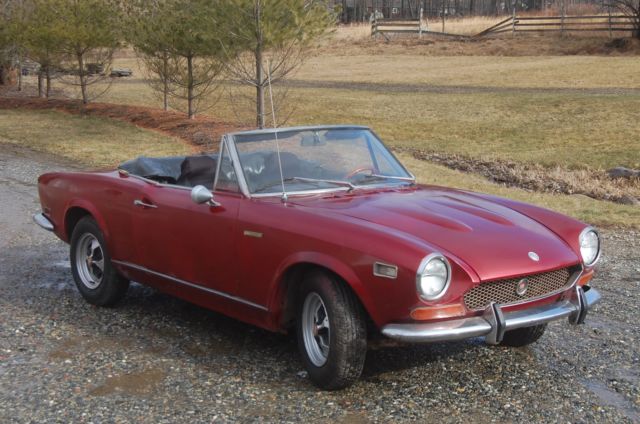 1971 Fiat 124 spider
