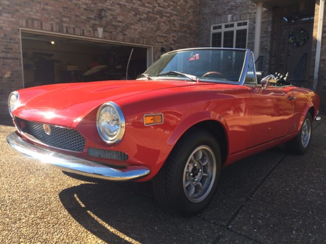 1971 Fiat 124 Spider 1608- Recent Restoration- New Top- 77k Miles- NO RESERVE 1971 Fiat Other
