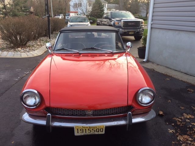 1971 Fiat 124 Spider Spider Convertible 2-Door