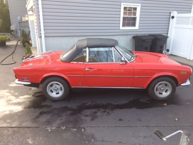 1971 Fiat 124 Spider Spider Convertible 2-Door - photo 7