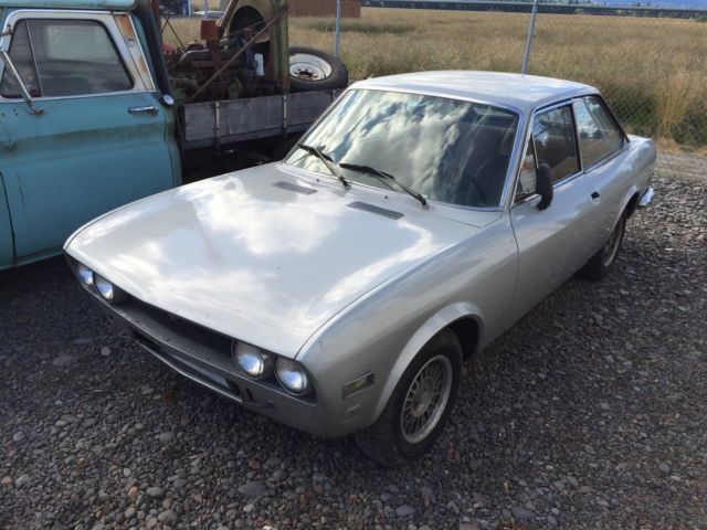 1971 Fiat 124 Sport Coupe, BC model, nice restorable project car, 124 coupe 1971 Fiat 124 Sport Coupe