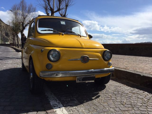 1971 Fiat 500 elaborate Abarth 700CC Engine!!! Positano Yellow 1971 Fiat 500