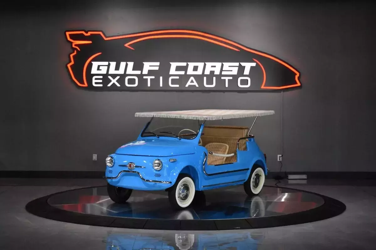 1971 FIAT 500 Jolley Conversion 26 Miles Blue SUV 650 cc Inline Twin 4-Sp 1971 FIAT 500 Jolley Conversion