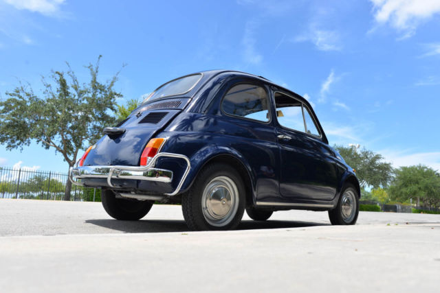 1971 Fiat 500 Ragtop! SEE Video!!! - photo 12