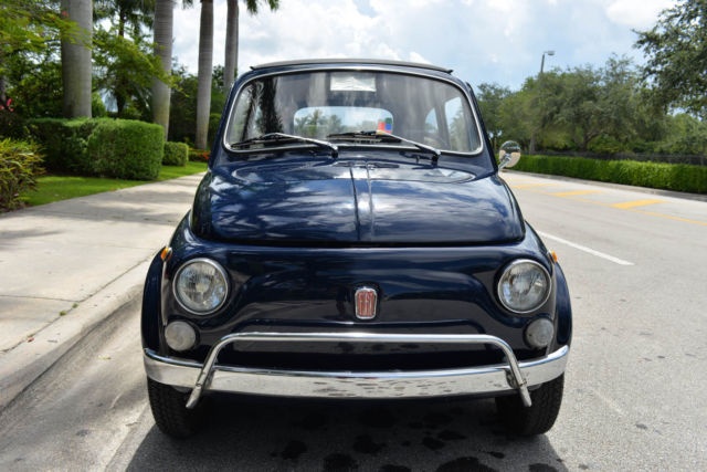 1971 Fiat 500 Ragtop! SEE Video!!! - photo 5