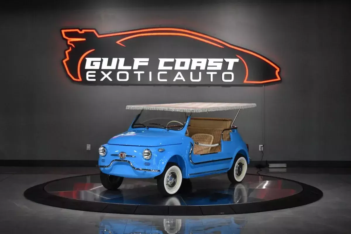 1971 FIAT 500F Jolley Conversion 26 Miles Blue SUV 650 cc Inline Twin 4-S 1971 FIAT 500F Jolley Conversion