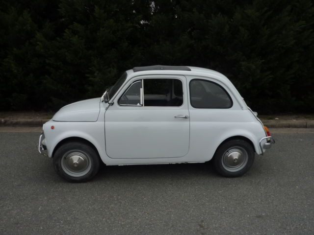 1971 Fiat 500L CHARITY SALE to benefit Red Cross Disaster Relief 1971 Fiat 500L
