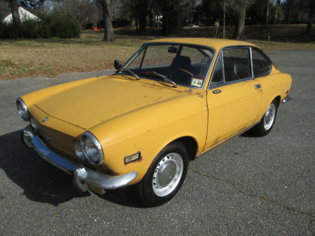 1971 FIAT 850 COUPE TIME CAPSULE 31K MILES!!! RUNS DRIVES GREAT ALL ORIGINAL!!! 1971 Fiat 850 COUPE
