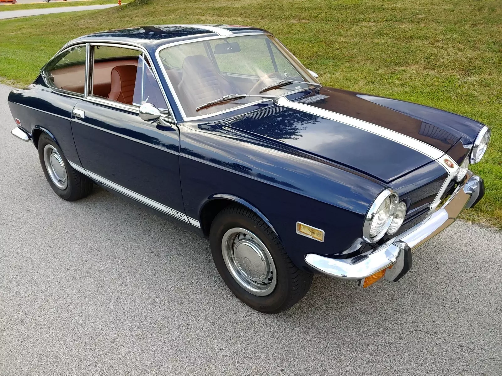1971 Fiat 850 Sport Coupe Blue 1971 Fiat 850 Sport Coupe