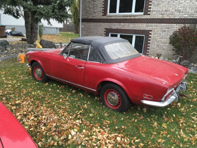 1971 Fiat 124 Spider Convertible