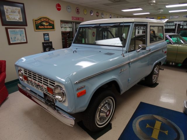 1971 FORD BRONCO, 4WD, UNCUT STOCK BODY, FULLY RESTORED, SOUTHERN TRUCK 1971 Ford Bronco