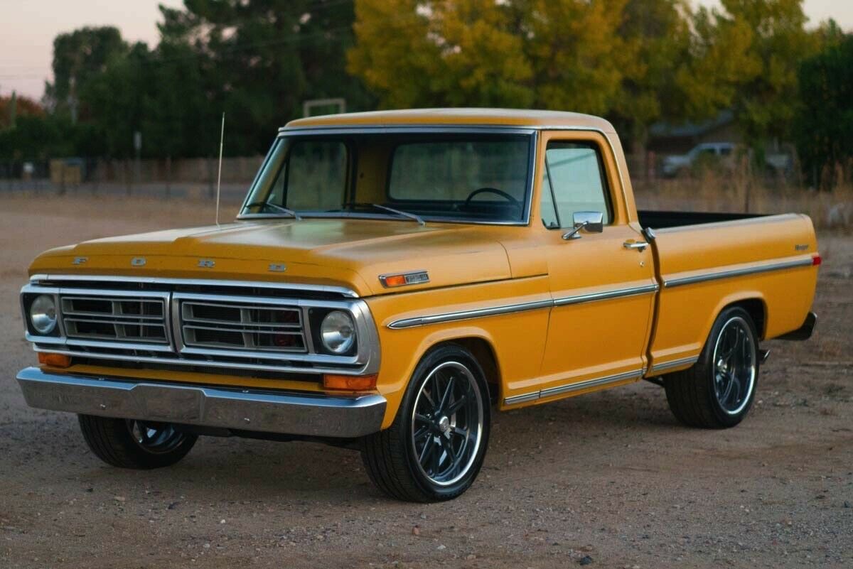 1971 Ford F-100 5.0 Coyote Swap, Fat Fender Garage, Truck, Frame off Restoration 1971 Ford 1/2 Ton Pickup Ranger