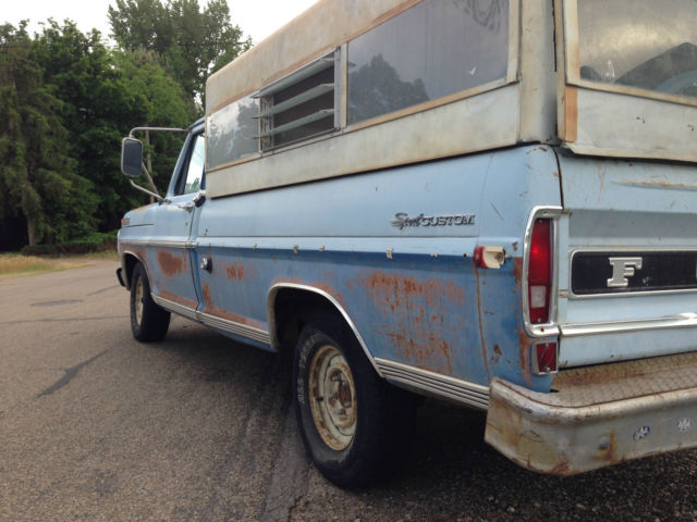 1971 Ford F-100 Sport Custom Styleside - photo 7