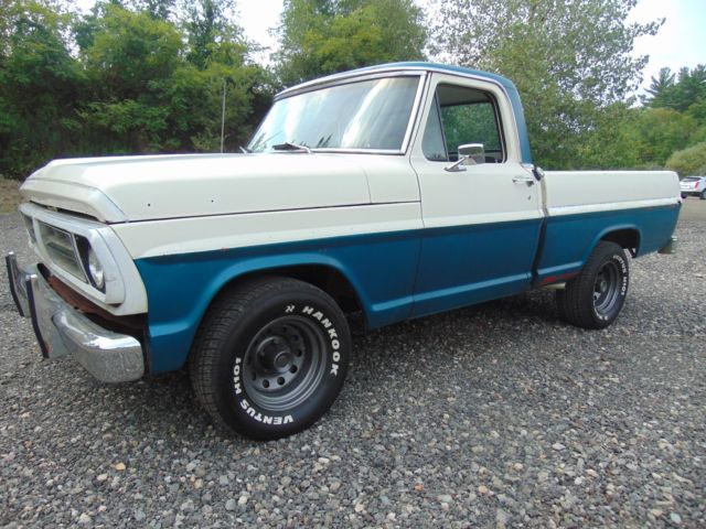 1971 FORD F-100 SHORT BED RANGER XLT "NORTH CAROLINA" TRUCK 1971 Ford F-100 RANGER XLT