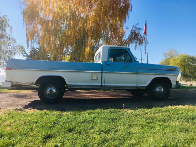 1971 Ford F-100 Sport Custom Pickup Classic Truck 1971 Ford F-100 sport custom
