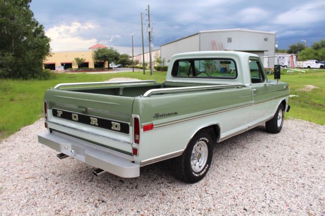 1971 Ford F-100 Sport Custom Styleside Pickup Truck 100+ PICTURES - photo 4