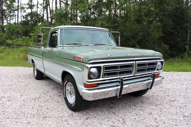 1971 Ford F-100 Sport Custom Styleside Pickup Truck 100+ PICTURES - photo 6