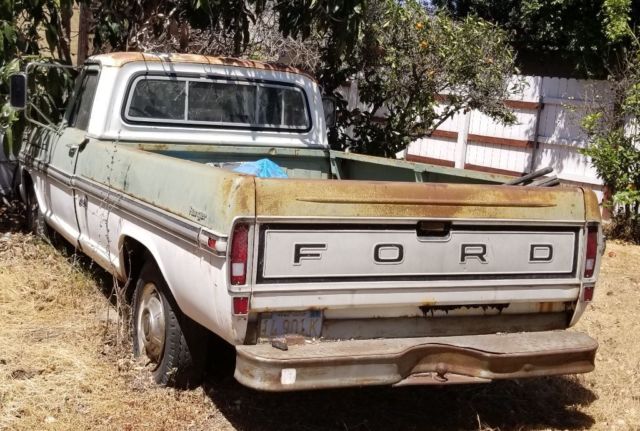 1971 Ford F-250 Camper Special Pickup Truck 1971 Ford F-250