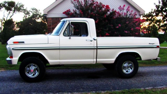 1971 Ford F100 Ranger SWB 4X4 Truck, Pwr & Air Frame off Build, Super Nice! 1971 Ford F-100 Ranger