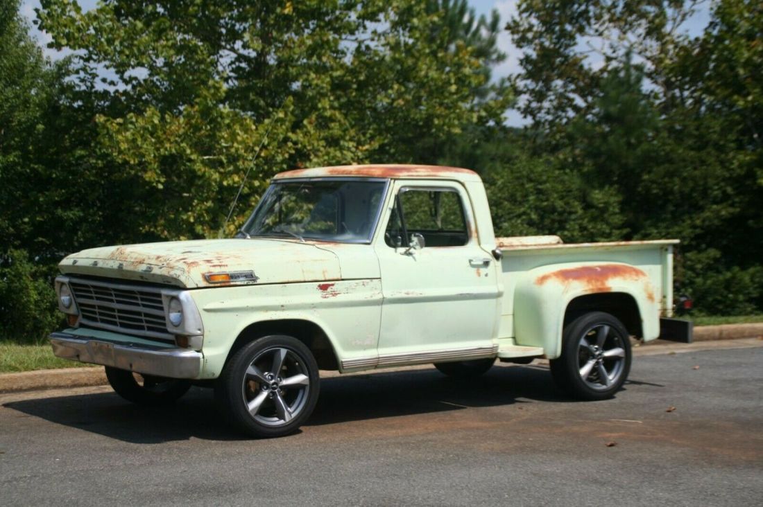 1971 Ford F100 - Short Bed - Flare Side. Very Cool Patina ! 1971 Ford F-100 Flare Side