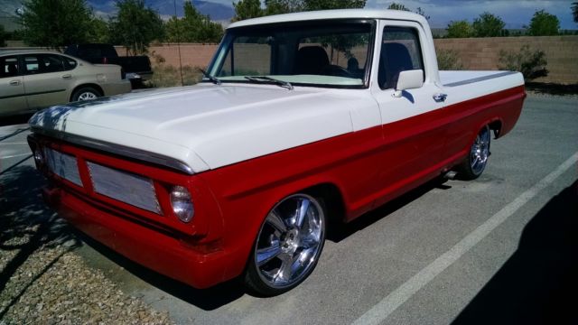 1971 Ford F100 Short Bed Truck - Custom Ford F-100 Truck - 4 Wheel Disc Brakes 1971 Ford F-100 Ford F-100 SWB Truck