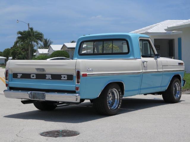 1971 Ford F100 ShortBed Frame Off Restored 1971 Ford F-100 Short Bed Truck