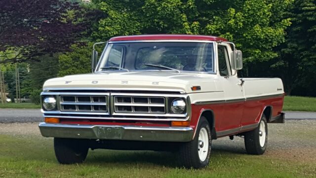 1971 Ford F100 Sport Custom Original 302 V8 - 3 Speed Manual - Power Steering 1971 Ford F-100