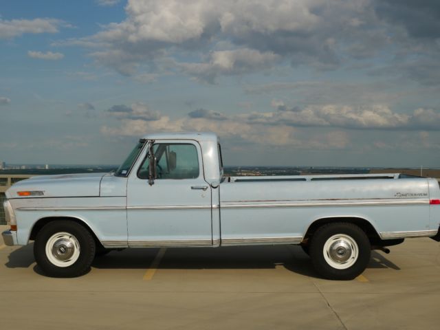 1971 Ford F100 Sport Custom, True Survivor, Austin Texas Truck All its Life 1971 Ford F-100