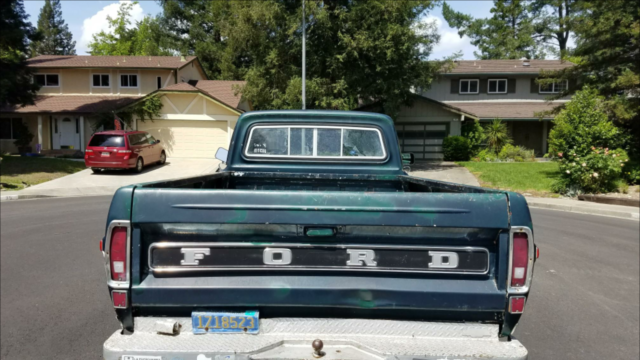 1971 Ford F-250 SPORT CUSTOM GRANDPA'S ORIGINAL CALIFORNIA TRUCK - photo 5