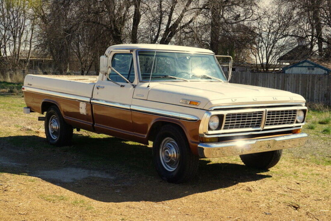 1971 Ford F250 Ranger, Camper Special, 3/4 Ton, 4 Speed, V8, All Original 1971 Ford F-250 Ranger