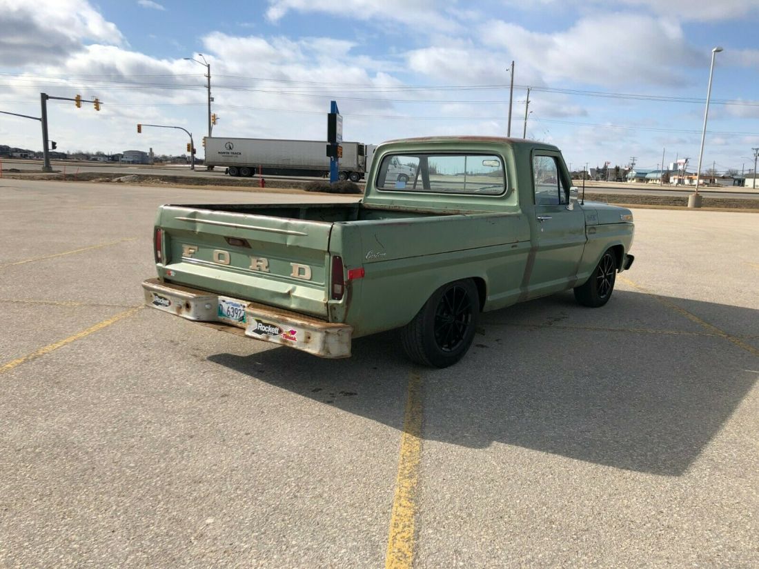 1971 Ford F-250 CUSTOM TRUCK/V8/SHORT BOX/BODY SWAP/CUSTOM BUILT - photo 5