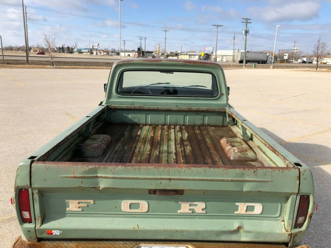 1971 Ford F-250 CUSTOM TRUCK/V8/SHORT BOX/BODY SWAP/CUSTOM BUILT - photo 7