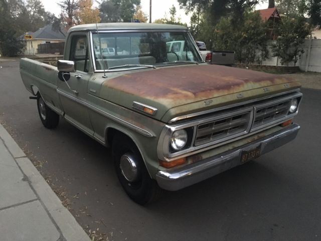 1971 Ford F250 Sport Custom V8 360 Truck N 1971 Ford F-250 Sport Custom