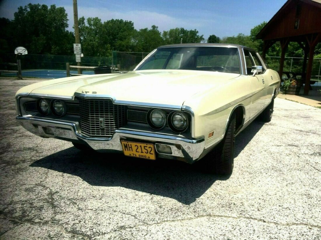 1971 FORD LTD 4DR SEDAN 351 V8 CLEAN VINTAGE CLASSIC CAR "RUNS STRONG" SOLID!!! 1971 Ford LTD ORIGINAL PERFORMANCE SEDAN SURVIVOR CLASSIC CAR