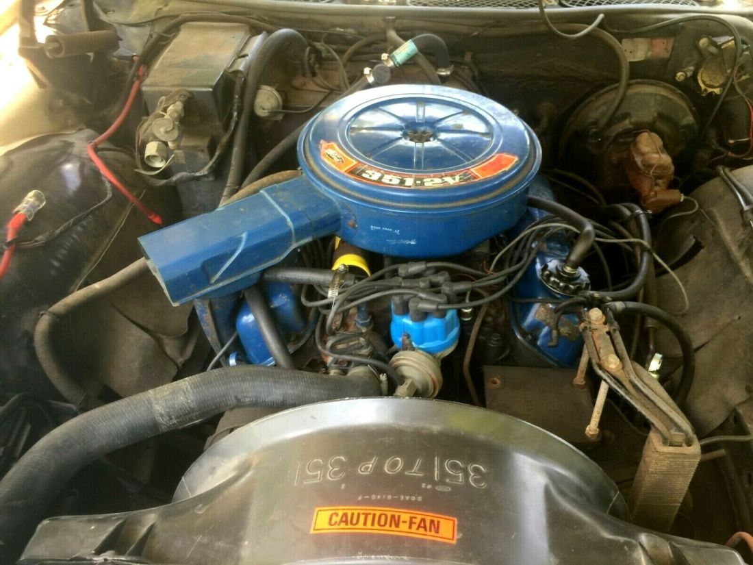 1971 Ford LTD ORIGINAL PERFORMANCE SEDAN SURVIVOR CLASSIC CAR - photo 12